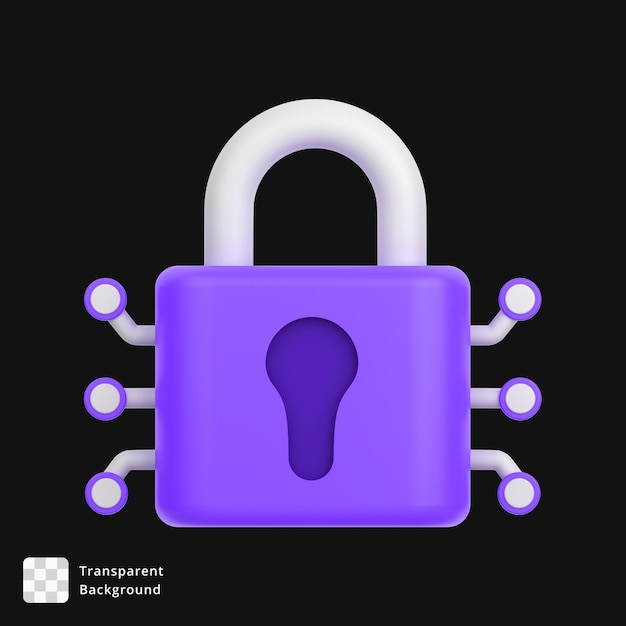 3D-Symbol des Verriegelungsgeräts