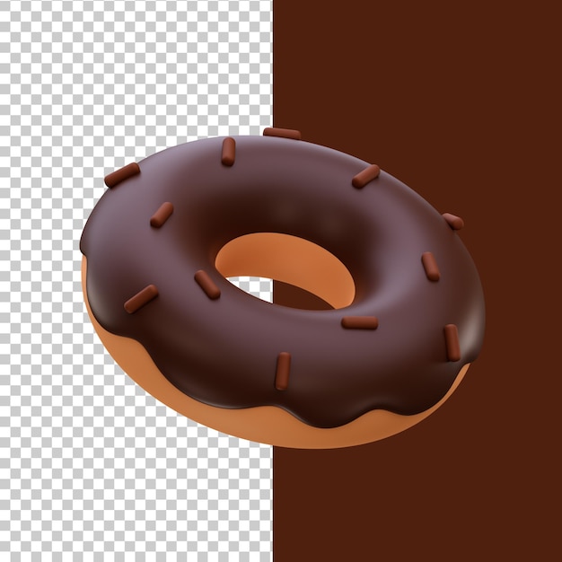 PSD 3d-symbol donut