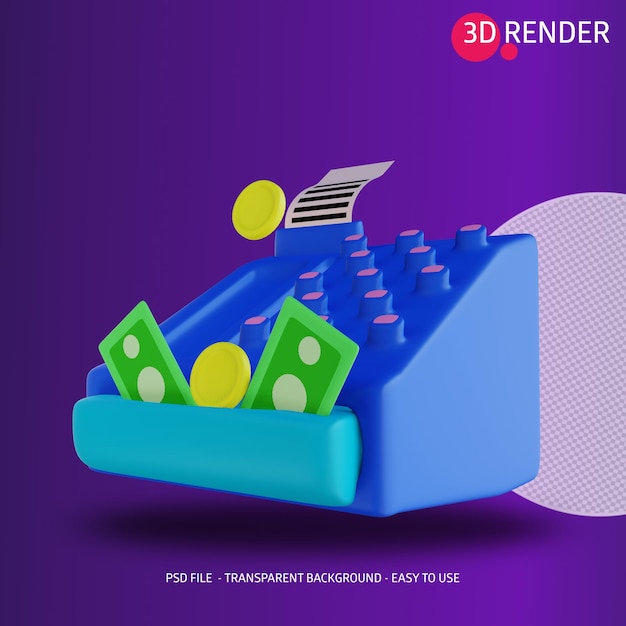 3d-symbol finanziell