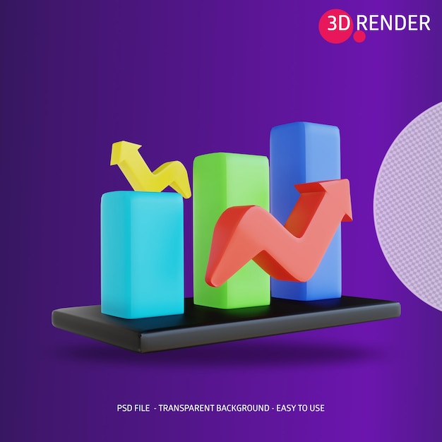 3D-Symbol finanziell