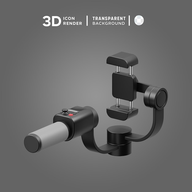 PSD 3d-symbol für den gimbal-stabilisator