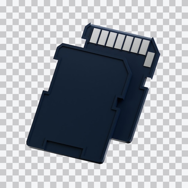 3D-Symbol für SD-Karte