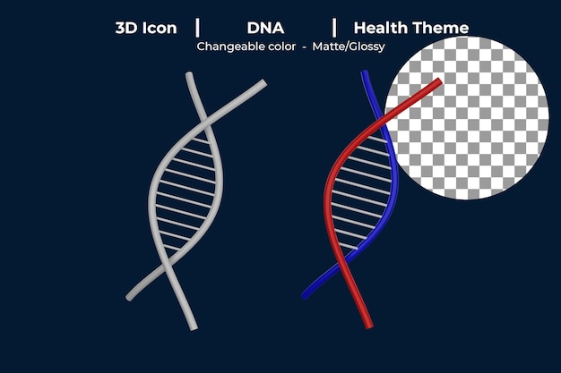 3d-symbol netzwerk-dna