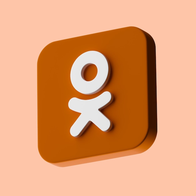 PSD 3d-symbol_odnoklassniki