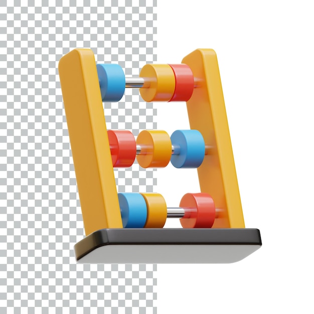 PSD 3d-symbol rendert asset-design 3d-symbolillustration