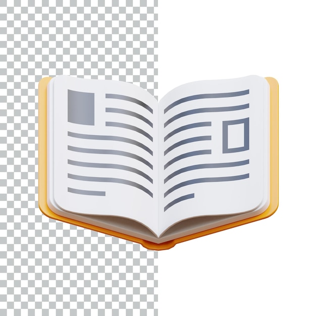 3D-Symbol rendert Asset-Design 3D-Symbolillustration