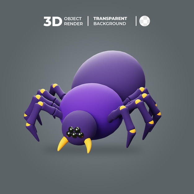 PSD 3d-symbol-spinne