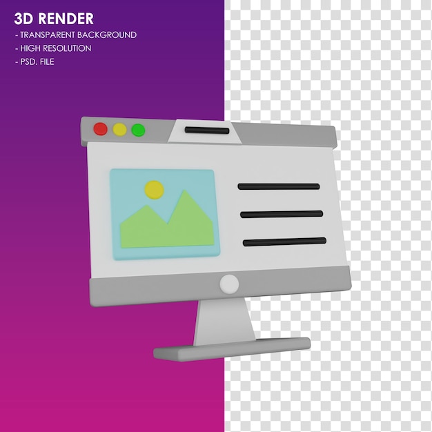 3D-Symbol-Webbild