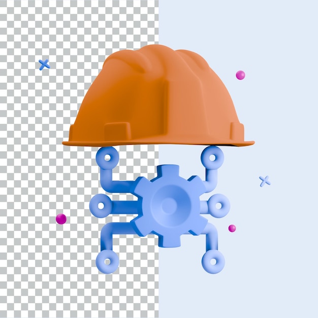 3D-Technologie Icon 3D-Design