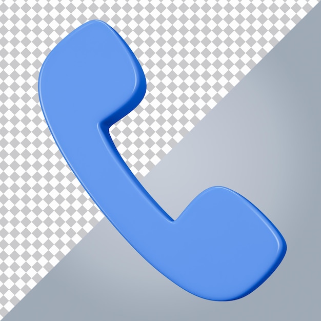 3D-Telefonsymbol
