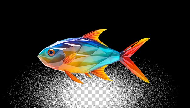 PSD 3d tetra png transparente