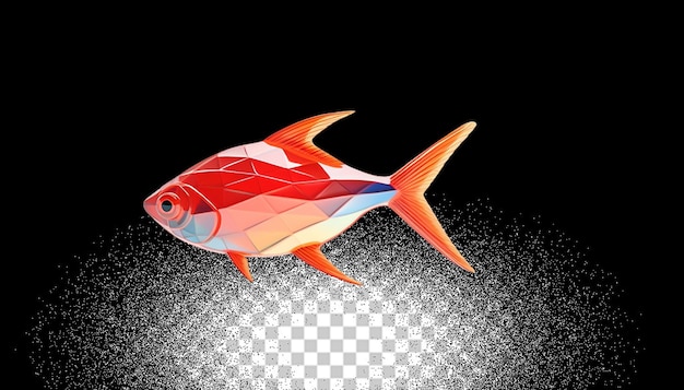 PSD 3d tetra png transparente