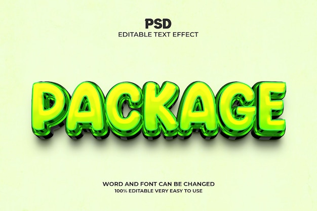 3D-Text-Effekt-Photoshop-Paket