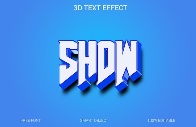 3D-Text-Effektvorlage anzeigen