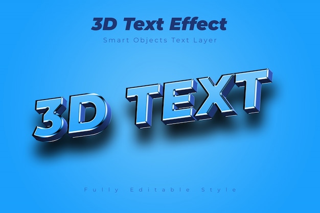 PSD 3d-texteffekt