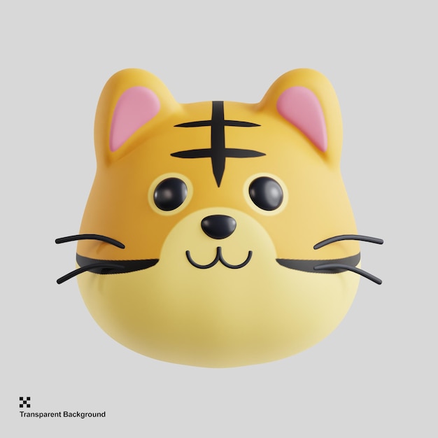 3d tiger illustration