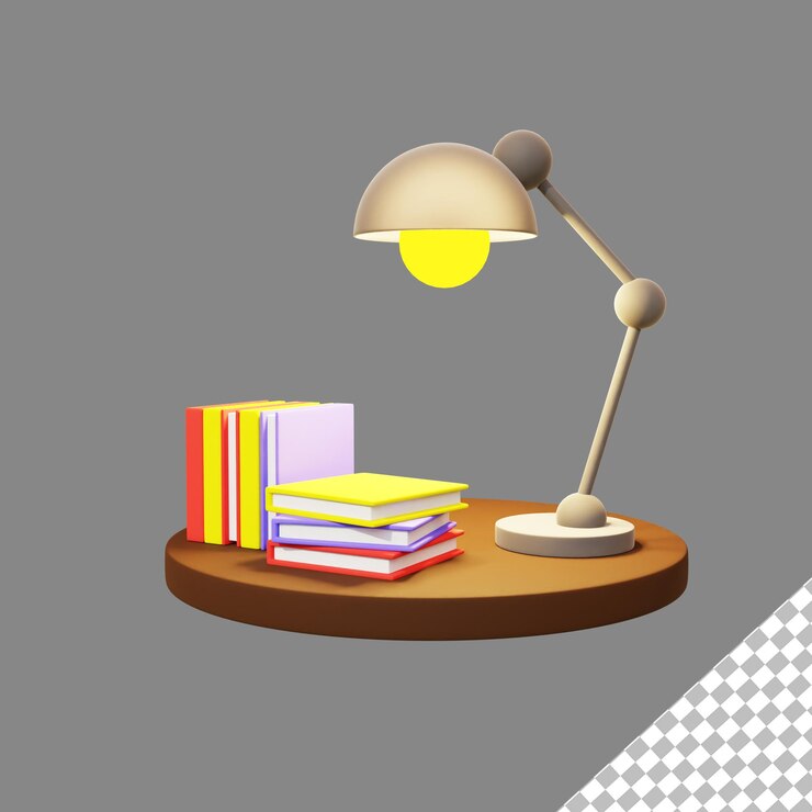 PSD 3d-tischlampe