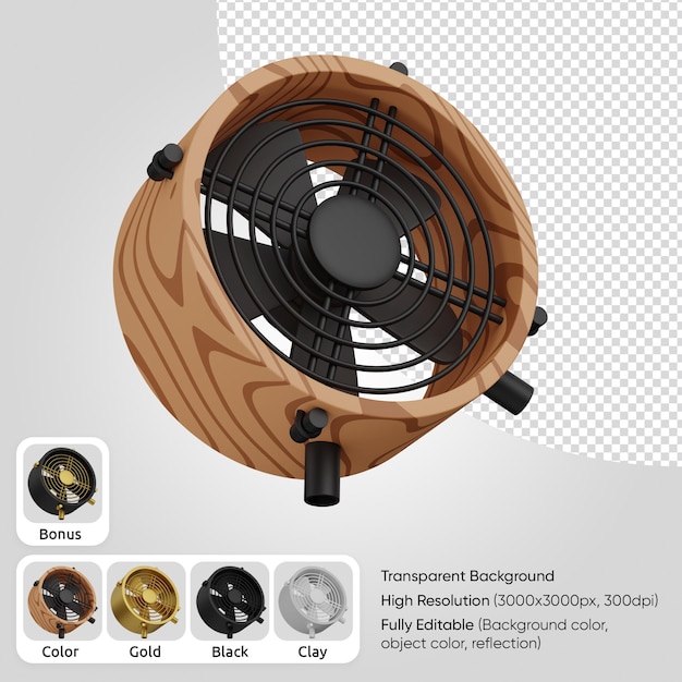 PSD 3d-tischventilator