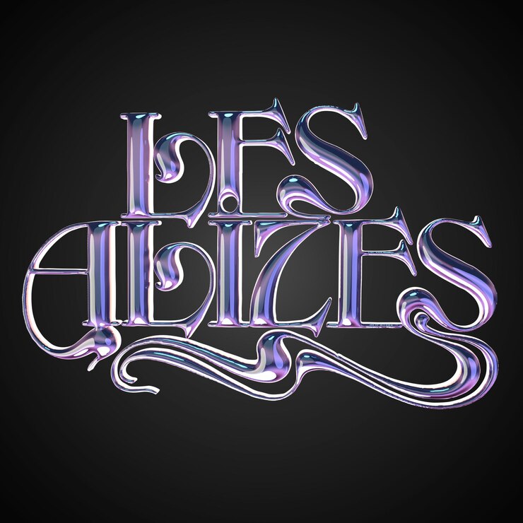 PSD 3d-tribal mit chrom und silber