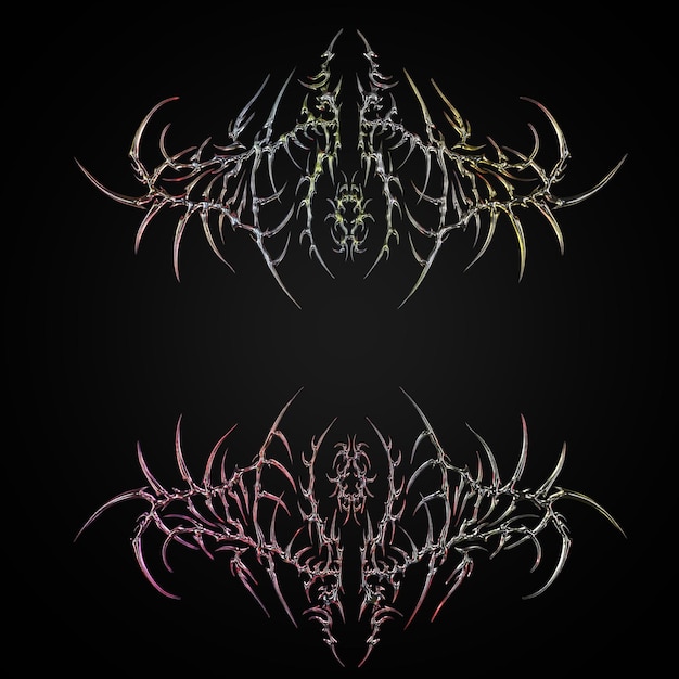 3D-Tribal-Rendering-Design