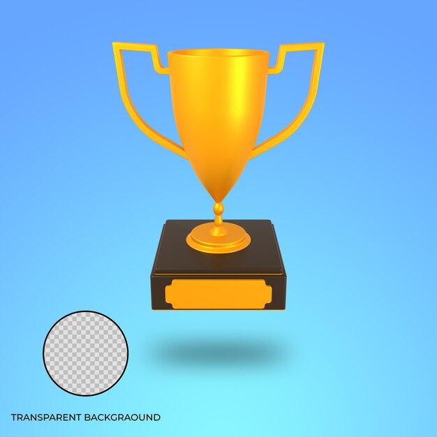 3D-Trophäensymbol