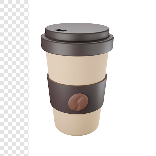 3d Una Tazza Di Caffè