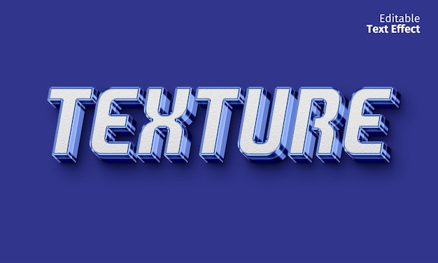 3D upravitelná předvolba textového efektu