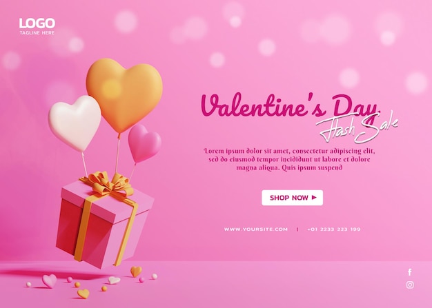 3D-Valentine-Sale-Vorlagen