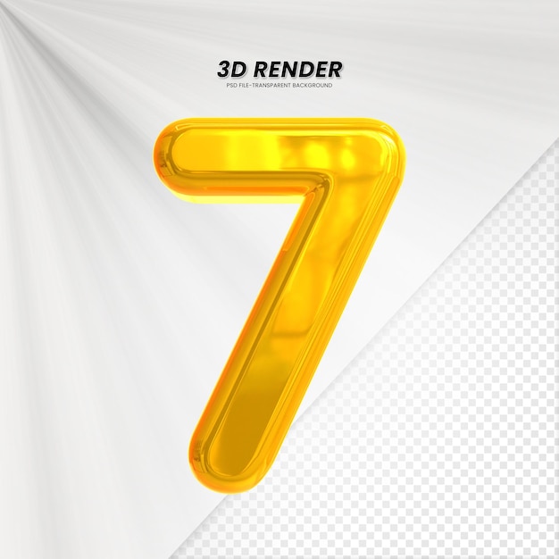 3d ventas descuento etiqueta de precio 3d renderización para la composición 7 por ciento concepto de número