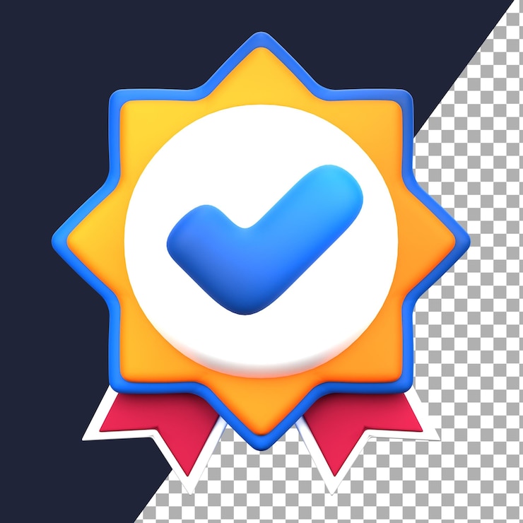 PSD 3d-verifizierte medaille