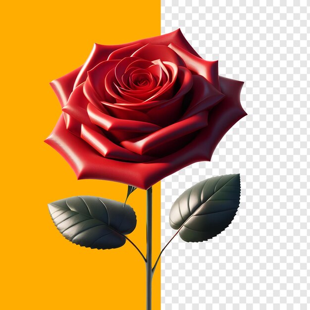 PSD 3d vermelho rosa psd