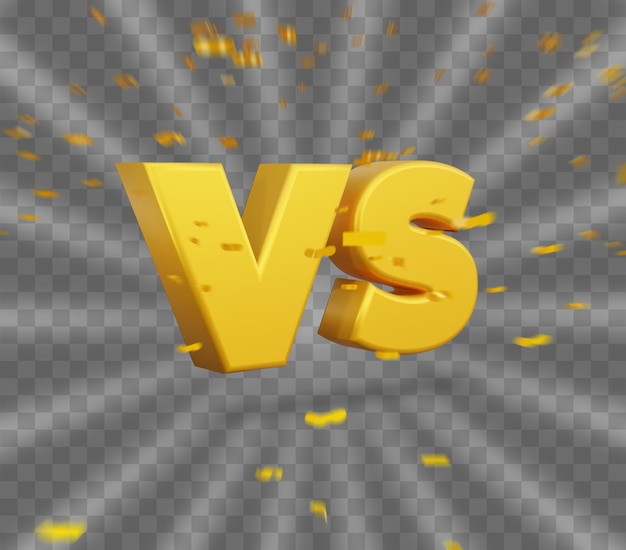 3D versus efeito de texto do ícone de renderização