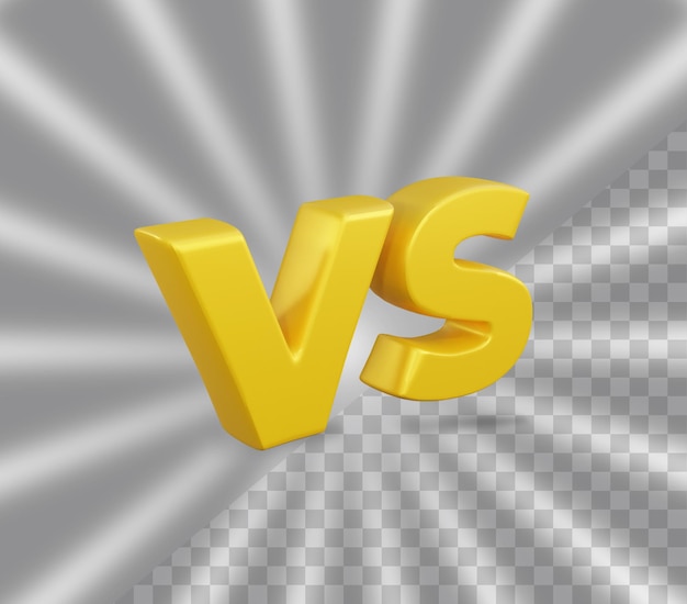 PSD 3d-versus vs. rendering-symboltexteffekt