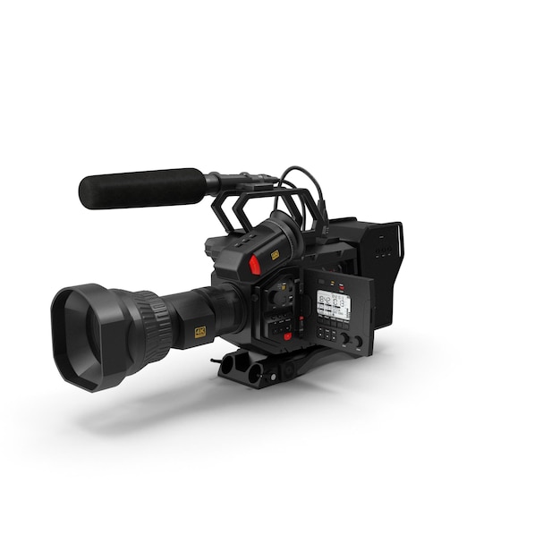PSD 3d-videokamera-modell