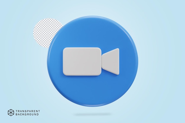 3D-Videokamera-Symbol
