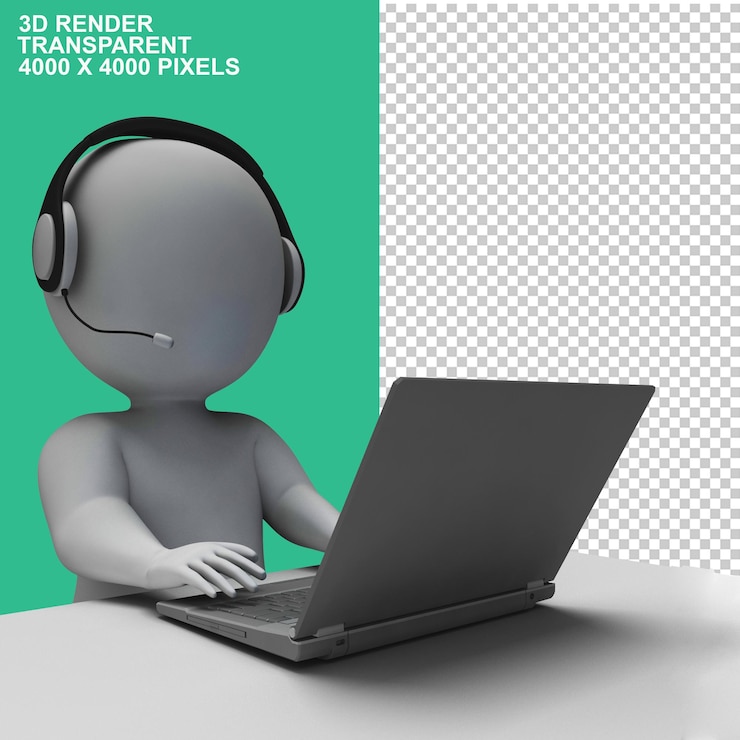 PSD 3d villain business teamwork foto creative png