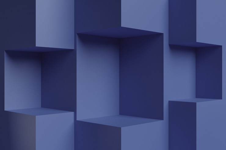 PSD 3d vykreslení makety pozadí pódia pro scene creator