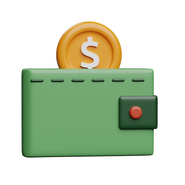 PSD 3d-wallet-icon-design