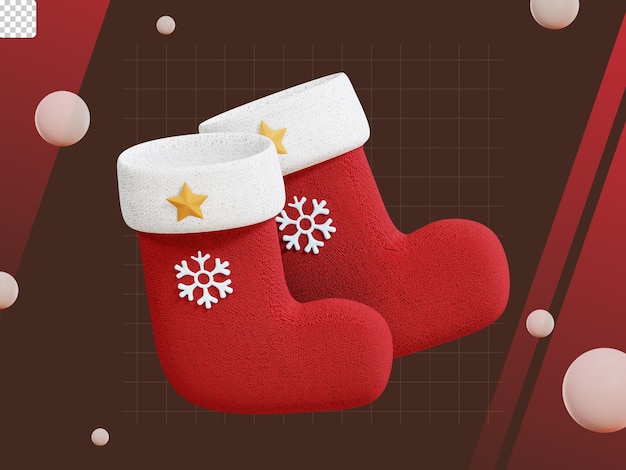 PSD 3d-weihnachts-icon-pack weihnachtsschocks