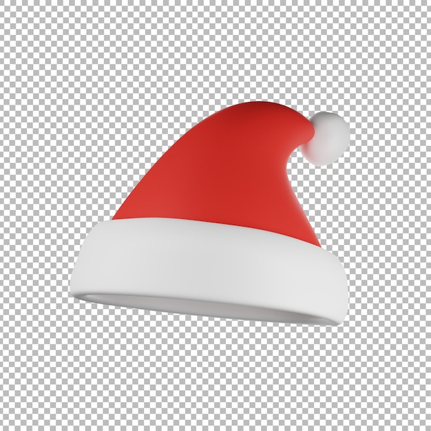 PSD 3d-weihnachtshut-symbol