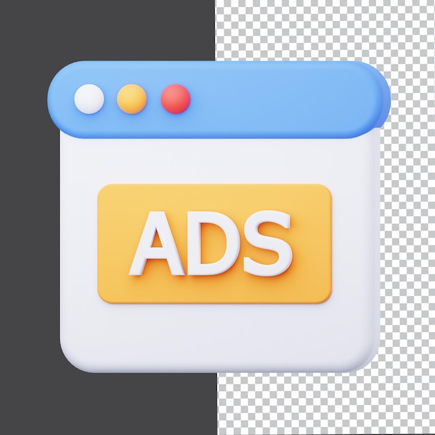 PSD 3d-werbung