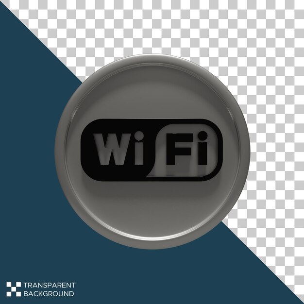 PSD 3d-wlan-symbol-logo-design