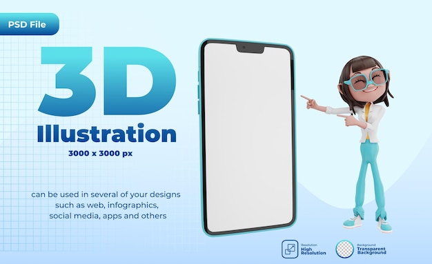 3d-zeigen mit handy