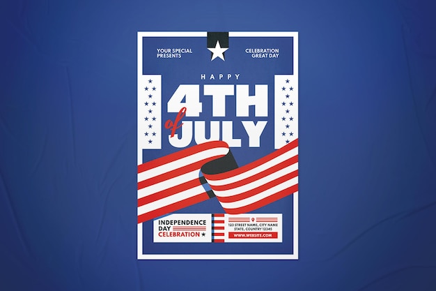 4. Juli Flyer