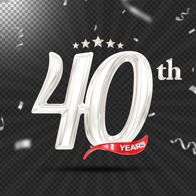 40° anniversario
