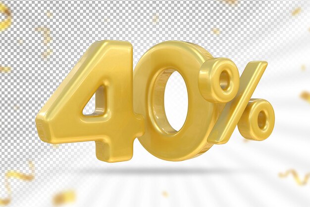 40 Prozent Gold-Angebot in 3D