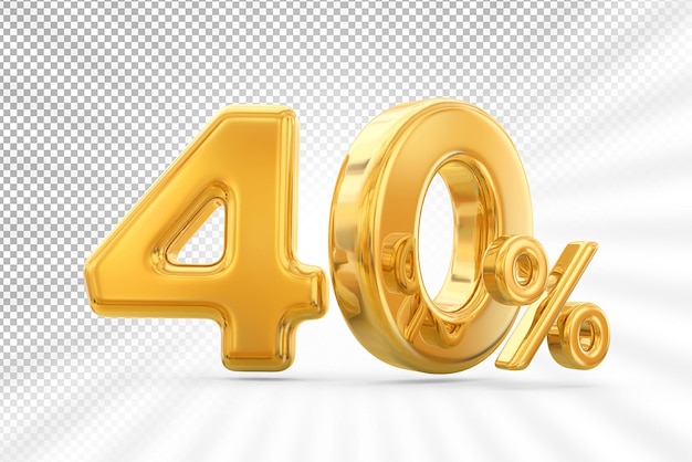 40 Prozent Gold-Angebot in 3D
