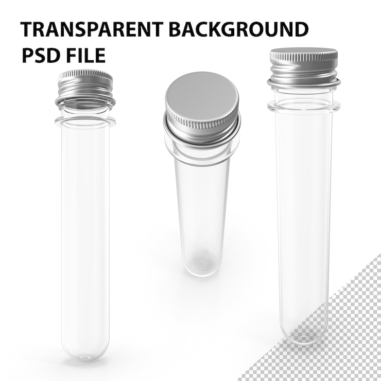 PSD 45ml test tube with cap png