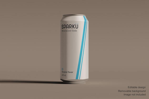 473mL16oz weiße Dose VOREN