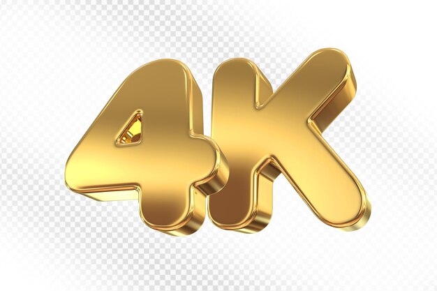 4K sigue el dorado